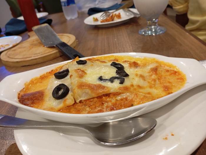 Baked cheese gratin
