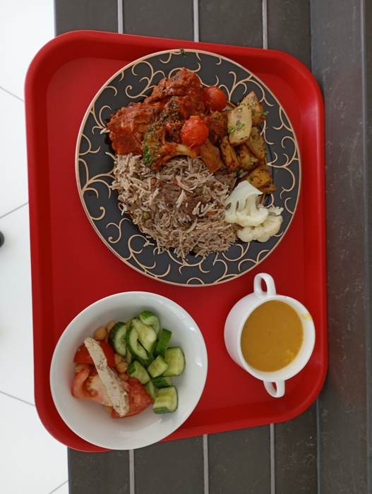 Korean rice set meal