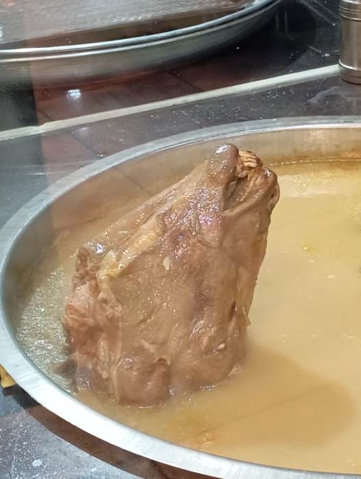 Chicken broth soup