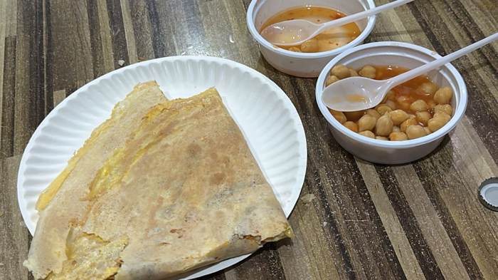 Quesadilla with dips