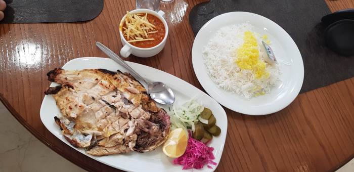 Roast chicken with rice