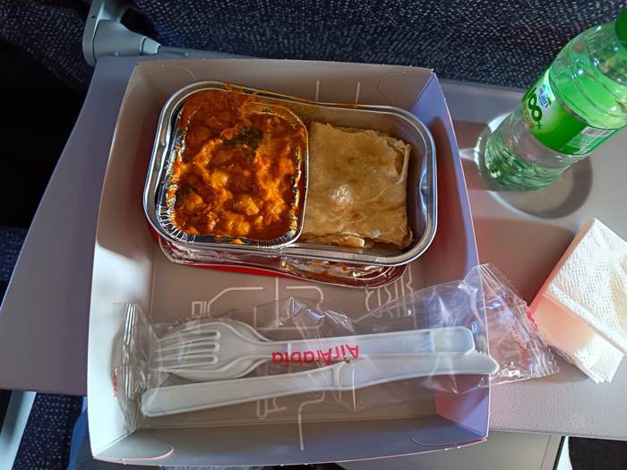 Rice and curry tray