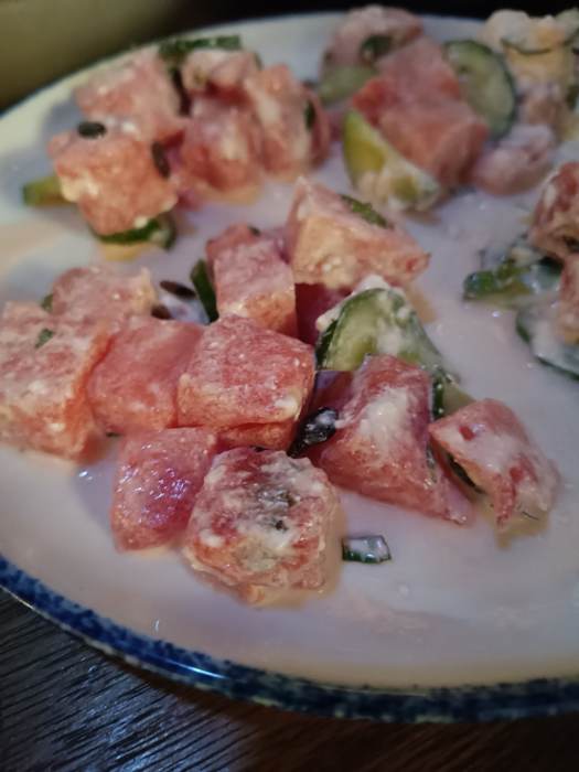 Salmon tartare