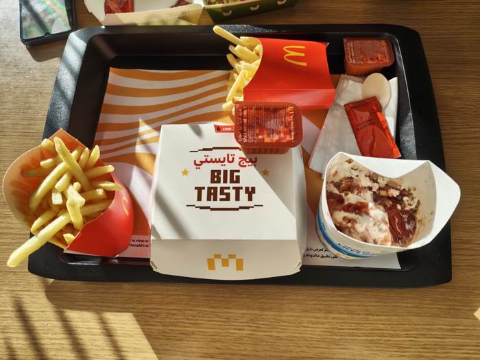 Burger meal