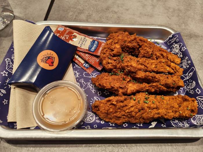 Fried chicken tenders