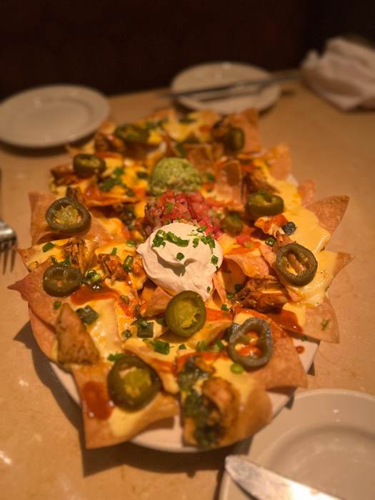 Nachos with jalapenos