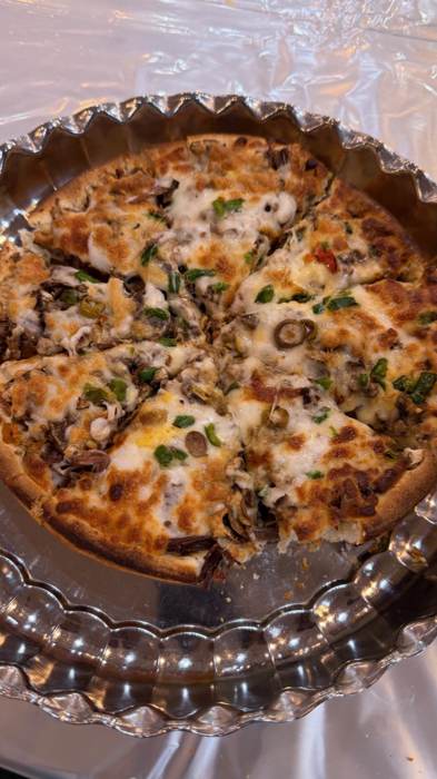 Mushroom pizza