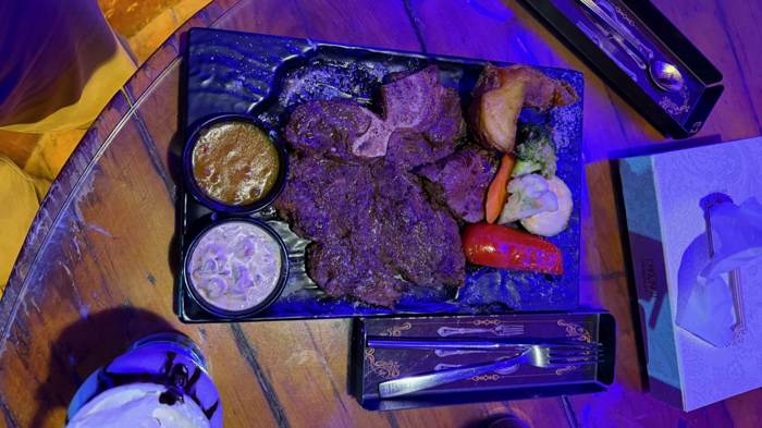 Steak platter