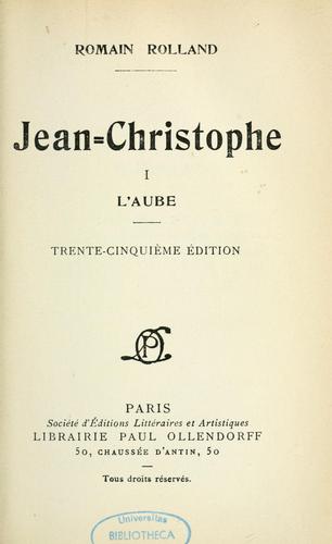 Jean-Christophe cover