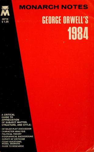 George Orwell 1984 cover